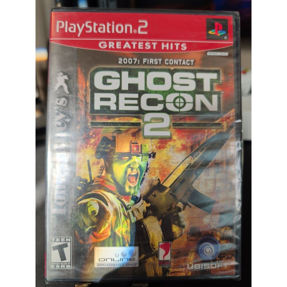 Tom Clancy's Ghost Recon 2 (Sony PlayStation 2, 2004) - GREATEST HITS - SEALED